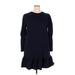 ELOQUII Casual Dress - DropWaist: Blue Dresses - Women's Size 18 Plus