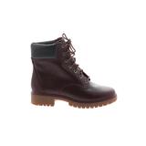 Timberland Ankle Boots: Burgundy Shoes - Women's Size 6 1/2