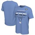 Jordan Brand Carolina Blue North Carolina Tar Heels 2022 NCAA Herren-Basketballturnier March Madness Final Four Regional Champions Locker Room T-Shirt für Herren