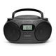 Roberts Zoombox FM Portable CD Player FM AM Radio Black