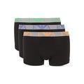 Emporio Armani Monogram Knit Trunks - 3 pk.