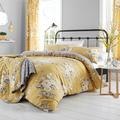 Catherine Lansfield Canterbury Super King Duvet Set Ochre