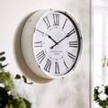 Pasteur Vintage Style Wall Clock