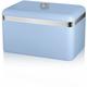 Retro Bread Bin Blue - Swan