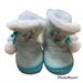 Disney Shoes | Disney Frozen Slipper Boots Silver Blue 9 10 Girls Toddler | Color: Blue/Silver | Size: 9g