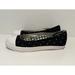 Converse Shoes | Converse All Star Womens Chuck Taylor Slip-On Canvas Shoes Sz 8 Black Polka Dot | Color: Black | Size: 8