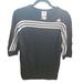 Adidas Tops | Adidas Womens Sz Xl Black Solid Half Sleeves Activewear Kangaroo Pocket Shirt | Color: Black | Size: Xl