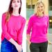 J. Crew Sweaters | J.Crew Collection Cashmere Tippi Sweater Crew Neck Pullover 3/4 Sleeve Pink Xs | Color: Pink | Size: Xs