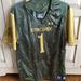 Under Armour Shirts & Tops | Notte Dame Under Armour Football Jersey | Color: Gold/Green | Size: Xlb