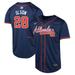 Youth Nike Matt Olson Navy Atlanta Braves Alternate Limited Player Jersey