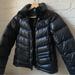 The North Face Jackets & Coats | North Face Puffer Jacket Coat Shiny Navy Blue | Xs | Color: Black/Blue | Size: Xs