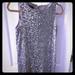 Nine West Dresses | Nine West Sequin Cocktail Dress | Color: Silver | Size: 4