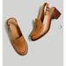 Madewell Shoes | Madewell $158 The Mervin Slingback Loafer Desert Camel Size 9.5 Nn050 | Color: Tan | Size: 9.5