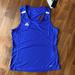 Adidas Tops | Nwt Adidas Womens Blue Sleeveless Racerback Activewear Tank Top Size M | Color: Blue | Size: M