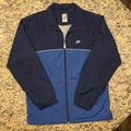 Nike Jackets & Coats | Nike Full Zip Windbreaker Track Running Jacket | Color: Blue | Size: M