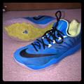 Nike Shoes | Nike Men’s Basketball Shoe | Color: Blue/Yellow | Size: 10