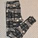 Lularoe Pants & Jumpsuits | Nwot Lularoe Tc Skyline Leggings | Color: Black/Gray | Size: Tc