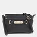 Coach Bags | Coach Black Leather Swagger Wristlet Crossbody Bag | Color: Black | Size: Os