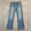 Madewell Jeans | Madewell Jeans Womens 26 Mid Rise Kick Out Jeans Light Wash Classic Casual Basic | Color: Blue | Size: 26