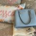 Coach Bags | Coach Minetta Like New Light Blue Crossbody Satchel Convertible Purse | Color: Blue | Size: Os