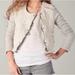 Free People Jackets & Coats | Free People Womens Gray Tweed Tattered Jacket - Size 4 | Color: Gray | Size: 4