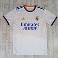 Adidas Shirts | Men's Adidas Real Madrid #4 Brian 21-22 Home Soccer Jersey Size Xl White | Color: Blue/White | Size: Xl
