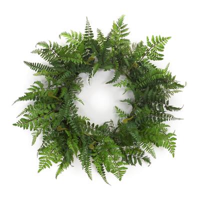 Mixed Fern Grapevine Wreath 24