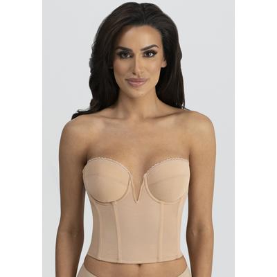 Plus Size Women's Valerie V Wire Backless Strapless Bra Intimate Apparel by Dominique in Mocha (Size 42 DD/E)