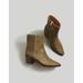 Madewell Shoes | Madewell The Darcy Ankle Boot In Burnt Olive Suede | Color: Green | Size: 7