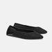 Zara Shoes | Nwt Zara Tweed Ballet Black Flats | Color: Black | Size: Various