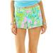 Lilly Pulitzer Shorts | Lilly Pulitzer Walsh Shorts In Coconut Jungle Print (00) | Color: Green/Pink | Size: 00