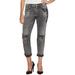 Jessica Simpson Jeans | Nwt Jessica Simpson Mika Best Friend Straight Leg Jeans | Color: Black/Silver | Size: 25