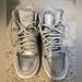 Nike Shoes | Air Jordan Nike Silver Gray Sneakers Dunks 7.5/9 | Color: Gray/Silver | Size: 7.5