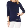 Lilly Pulitzer Sweaters | Lilly Pulitzer Crew Neck Sweater | Color: Blue | Size: L