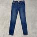 J. Crew Jeans | J Crew Jeans Womens 26 Blue Toothpick 8 Inch Skinny Medium Wash Mid Distressed | Color: Blue | Size: 26
