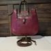 Dooney & Bourke Bags | Dooney & Bourke Teardrop Florentine Leather Hobo/Shoulder Bag/Satchel Burgandy | Color: Brown/Red | Size: Os