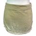 Free People Skirts | Free People Velvet Light Cream Micro Mini Women Skirt Size 4 | Color: Cream | Size: 4