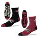 For Bare Feet Arizona Coyotes 2er-Pack viertellange Team-Socken für Herren