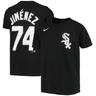 Nike Eloy Jimenez T-Shirt für Jugendliche, Schwarz, Chicago White Sox, Spielername und Nummer