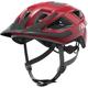 Fahrradhelm ABUS "ADURO 3.0" Helme Gr. L Kopfumfang: 58 cm - 62 cm, rot (blaze red) Fahrradhelme für Erwachsene