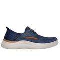 Skechers Men's Slip-ins RF: Hasting - Niko Shoes | Size 11.5 | Navy | Textile/Synthetic/Metal | Vegan