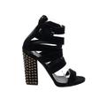 Giuseppe Zanotti Heels: Black Shoes - Women's Size 37.5