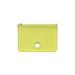 Steve Madden Leather Card Holder: Yellow Bags