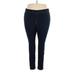 Max Jeans Jeggings - High Rise: Blue Bottoms - Women's Size 22