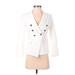 White House Black Market Blazer Jacket: White Jackets & Outerwear - Women's Size 00 Petite