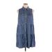 Velvet Heart Casual Dress - DropWaist: Blue Dresses - Women's Size 1X