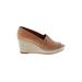 Gentle Souls by Kenneth Cole Wedges: Tan Shoes - Women's Size 6
