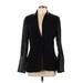 Elie Tahari Blazer Jacket: Black Jackets & Outerwear - Women's Size 46