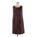 Jessica Howard Casual Dress - DropWaist: Brown Dresses - Women's Size 14