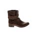 Mia Ankle Boots: Brown Shoes - Women's Size 9 1/2